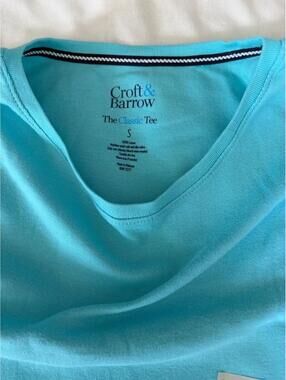 Aqua Graphic T-Shirt Casual Soft Tee Streetwear Basic Top
